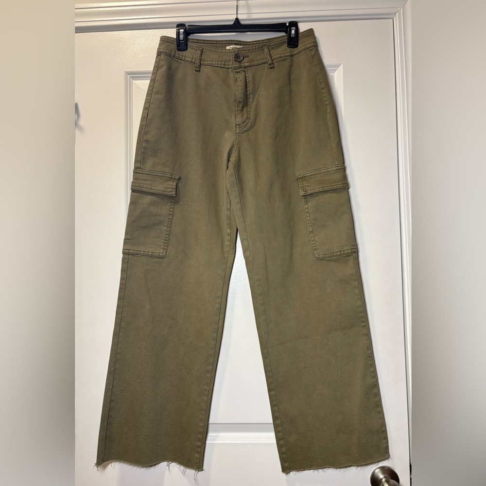 Oat New York Olive Green Cargo‎ Pants